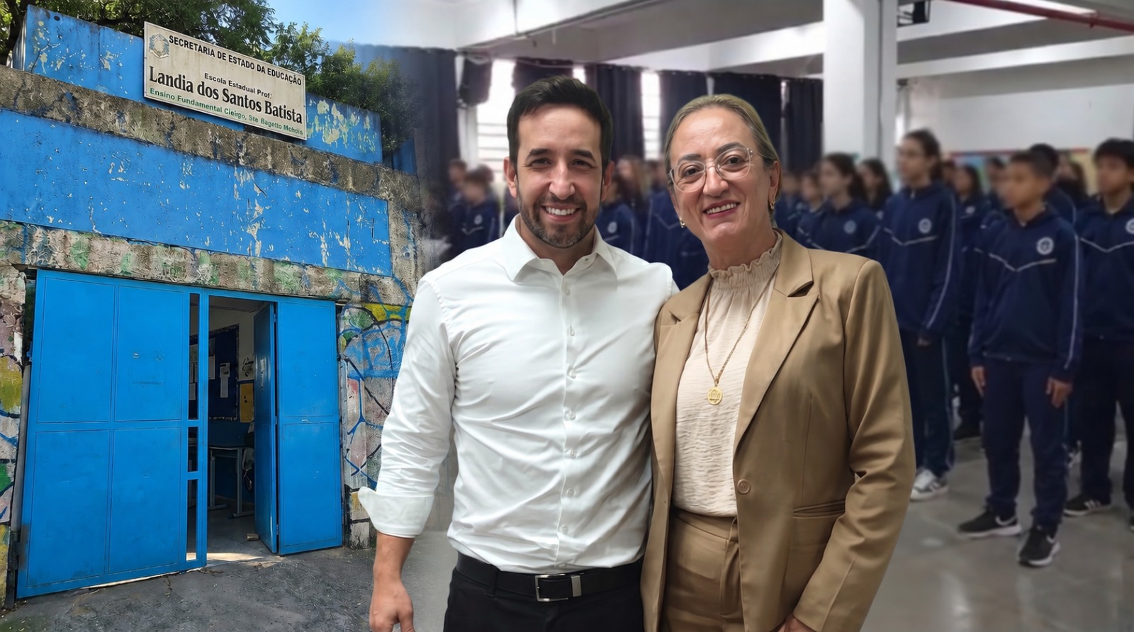 R$ 100 mil para escola cívico-militar de Ferraz
